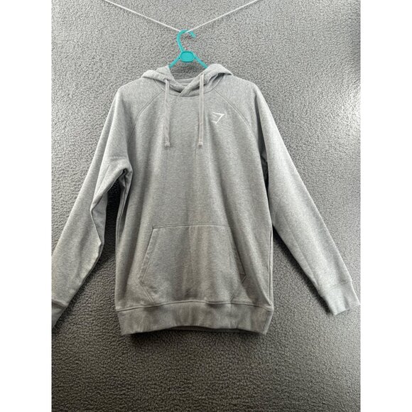 Gymshark Mens  Pull Over Hoodie Gray Size  Medium - Picture 1 of 10